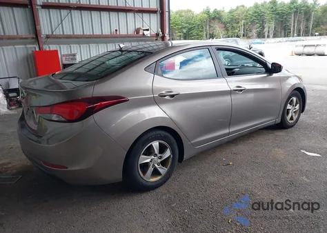 2015 Hyundai Elantra Se from USA, damaged, VIN 5NPDH4AE2FH567236